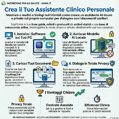 #272-25 CREA IL TUO ASSISTENTE CLINICO PERSONALE PER DIALOGARE CON DOCUMENTI SANITARI IN PRIVATO