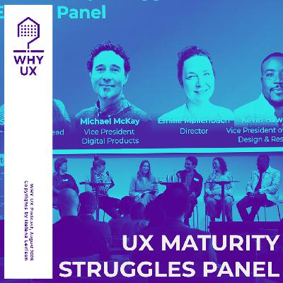 Why UX? 56# UX Maturity Struggles Panel - Case 1
