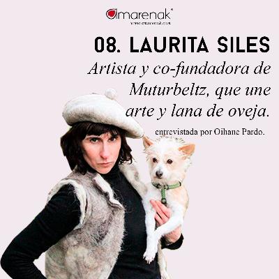 08 - LAURITA SILES: entrevista a la artista y co-fundadora de Muturbeltz, arte y lana de oveja carranzana - Historias que se llevan puestas por Oihane Pardo de Amarenak 08 - LAURITA SILES: entrevista a la artista y co-fundadora de Muturbeltz, arte y lana de oveja carranzana - Historias que se llevan puestas por Oihane Pardo de Amarenak