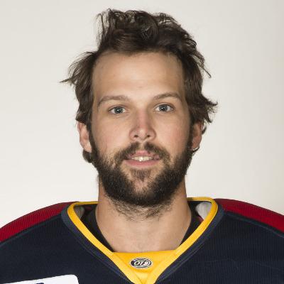 With the Rivermen: Peoria goaltender Jeremy Brodeur and head coach Jean-Guy Trudel