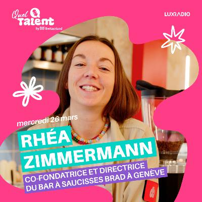 Rhéa Zimmermann – Co-fondatrice et directrice du bar à saucisses BRAD à Genève - Emission du 26 mars 2025 Rhéa Zimmermann – Co-fondatrice et directrice du bar à saucisses BRAD à Genève - Emission du 26 mars 2025