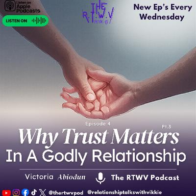 Why Trust Matters Pt.3: How To Heal From A Broken Trust In A Godly Relationship. Why Trust Matters Pt.3: How To Heal From A Broken Trust In A Godly Relationship.
