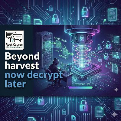 Root Causes 586: Beyond Harvest Now Decrypt Later Root Causes 586: Beyond Harvest Now Decrypt Later