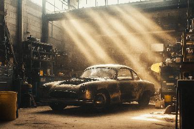 Hot Brown Car