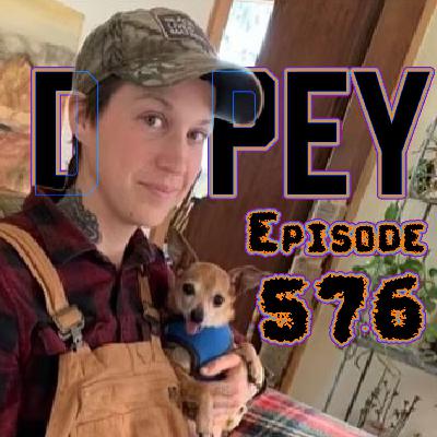 Dopey 576:  Crust Punk, Trans Superstar, Autistic Alcoholic,  Whippets, Psychosis & Recovery Demystified - The Early Brunner Story