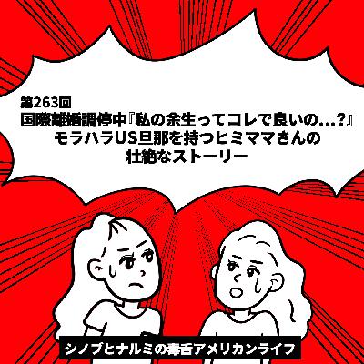 第263回 国際離婚調停中『私の余生ってコレで良いの...?』モラハラUS旦那を持つヒミママさんの壮絶なストーリー