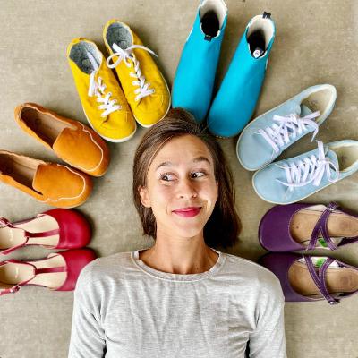 Barefoot shoes with Anya of Anya's Reviews