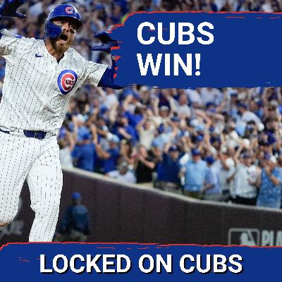Chicago Cubs WIN Wild Card Series over Padres!