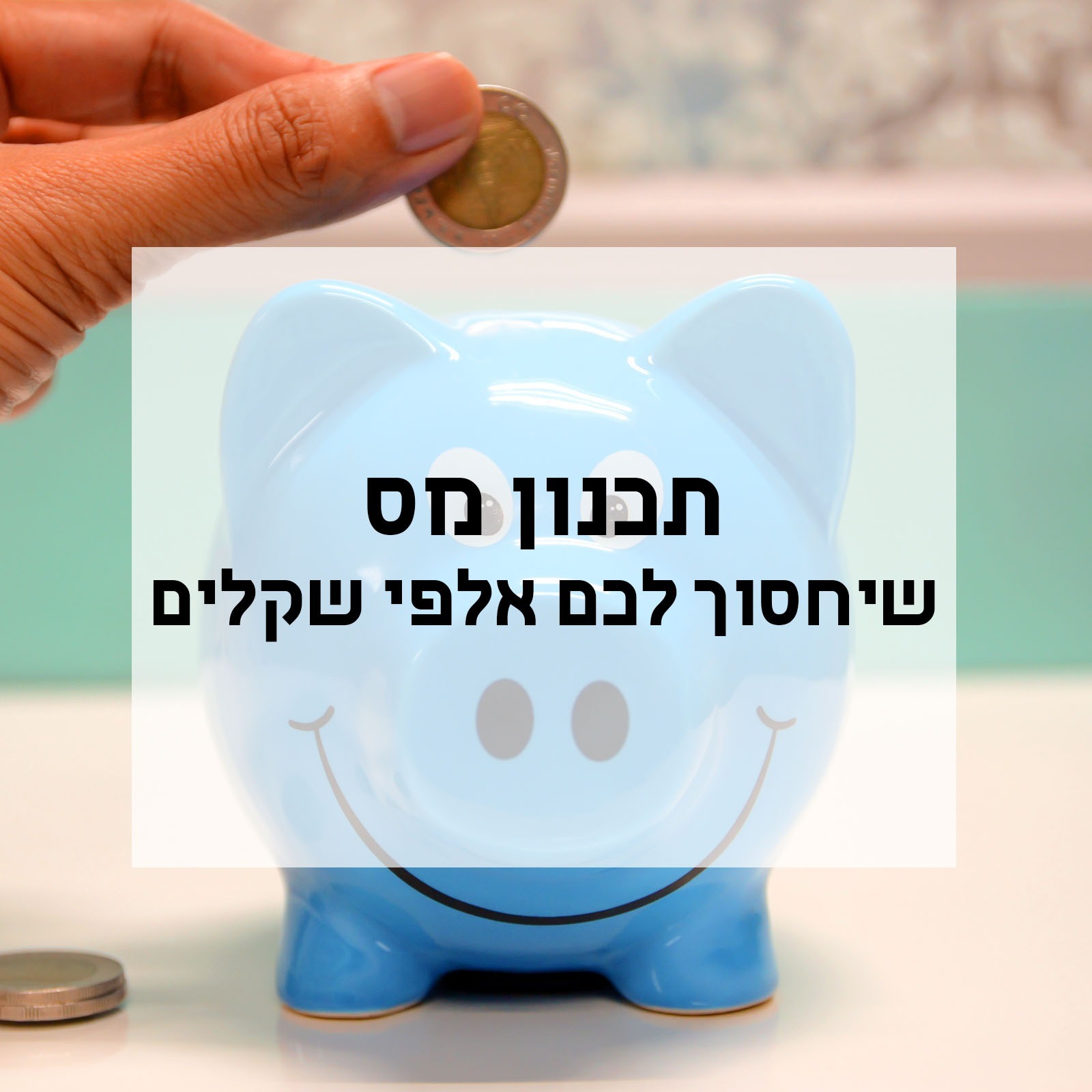 כך תכנון מס נכון יחסוך לכם אלפי שקלים