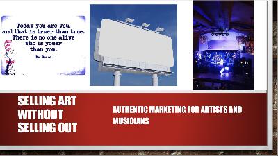 Selling Art without Selling Out: Audio Article