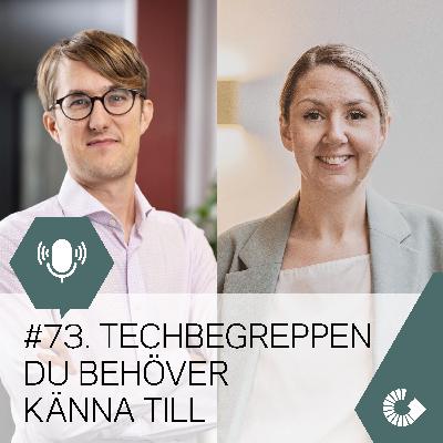 #73. Techbegreppen du behöver känna till. Kvant, SaaS, deeptech, greentech, medtech & defencetech