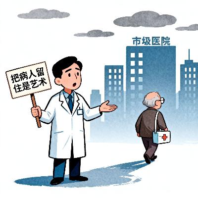 卫生院挂“把病人留住是艺术”标语：是真心服务，还是变相揽客？