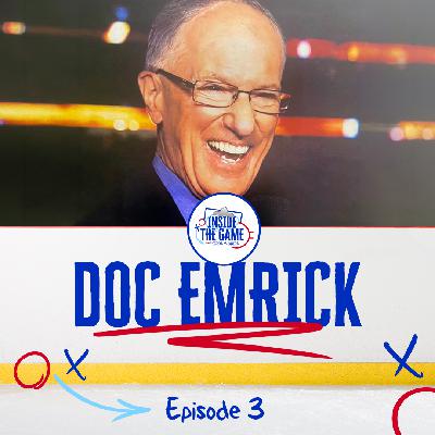 EP 03: Mike Doc Emrick on Preparation, Passion, and the Voice of Hockey | Inside The Game with Pierre McGuire