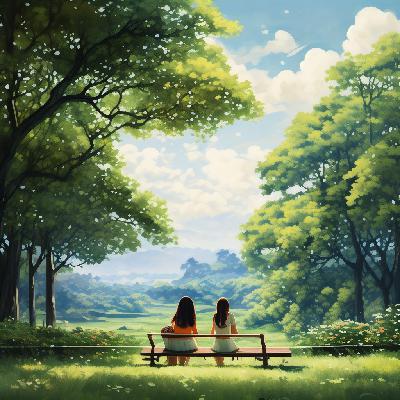 Vol.48 当两个女孩开始了学画画