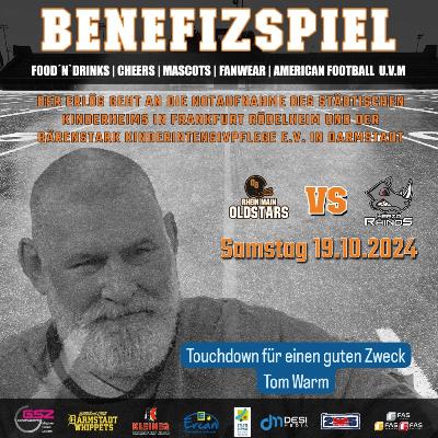 Touchdown für einen guten Zweck! Tom Warm