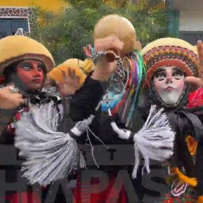 Parachicos danzan por ultima vez dentro de la Fiesta Grande 2026