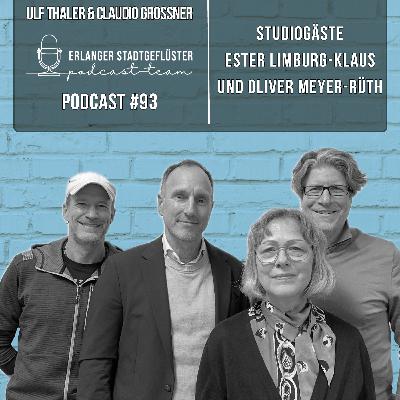 93 EINE SYNAGOGE FÜR ERLANGEN | Studiogäste Ester Limburg-Klaus und Oliver Meyer-Rüth 93 EINE SYNAGOGE FÜR ERLANGEN | Studiogäste Ester Limburg-Klaus und Oliver Meyer-Rüth