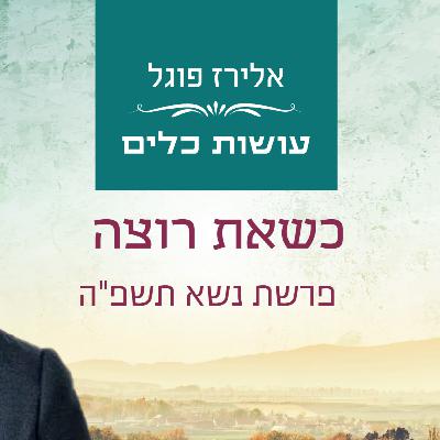 אלירז פוגל - כשאת רוצה פרשת נשא תשפ"ה