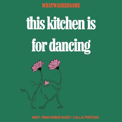 This kitchen is for dancing with Callie Porteus This kitchen is for dancing with Callie Porteus