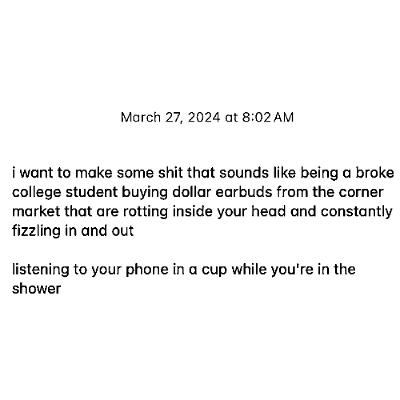 you probably think this sound collage is about you you probably think this sound collage is about you