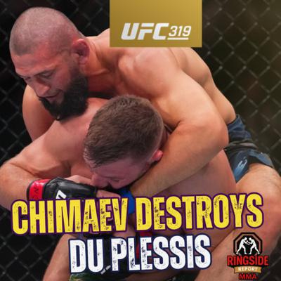 🎬 UFC 319 WATCH ALONG - Historic Night of Spinning Elbows & Wrestling Domination [VIDEO]