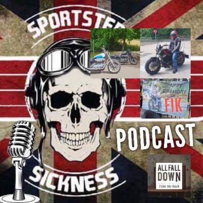 #008 Sickness Podcast no.7 Sickness on 2 wheels - Terry, Sara, Ship and Jordan - Fiks Birthday Surprise