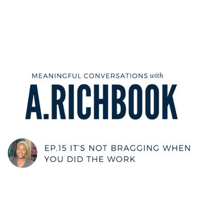 It’s NOT bragging when you did the work