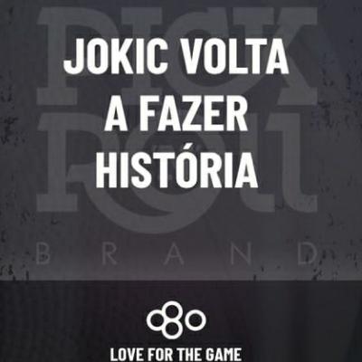 Jokic volta a fazer história