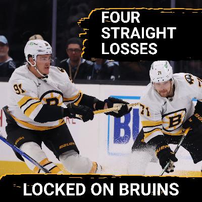 Bruins Exposed: Four Straight Losses Reveal Serious Lack of Offense