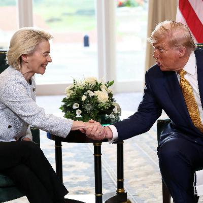 EU deal, China talks, Gaza aid and a Bezos-backed pick-up