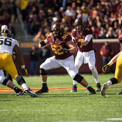 AUDIO: Hear from now-starting OL Jared Weyler who can play both guard and center for the #Gophers.