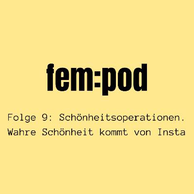 Schönheitsoperationen. Wahre Schönheit kommt von Insta.