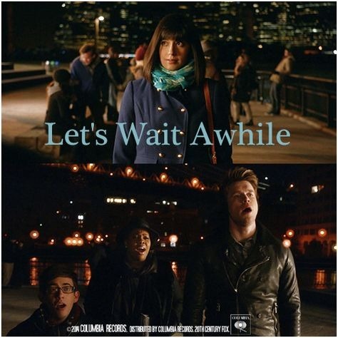 Lets Wait Awhile - Glee