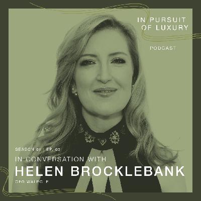 In conversation with Helen Brocklebank