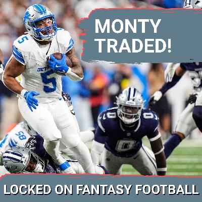 David Montgomery TRADED: Fantasy IMPACT on Texans NEW RB, Lions' Jahmyr Gibbs & MORE