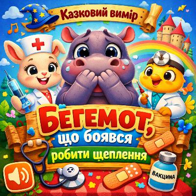 Бегемот, що боявся робити щеплення🦛