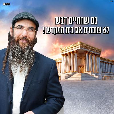 גם שהחיים דבש , לא שוכחים את בית המקדש ! גם שהחיים דבש , לא שוכחים את בית המקדש !