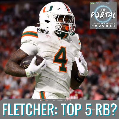 WORKHORSE: Miami's Mark Fletcher, Jr RANKS With Missouri's Ahmad Hardy & Ole Miss's Kewan Lacy