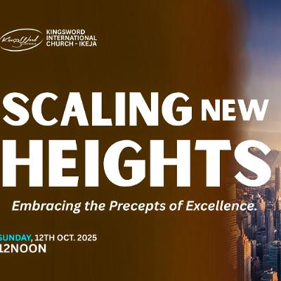 SUNDAYS @CAMP DAVID -CRM - SCALING NEW HEIGHTS - 12TH OCT 2025 SUNDAYS @CAMP DAVID -CRM - SCALING NEW HEIGHTS - 12TH OCT 2025