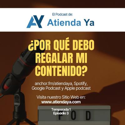 ¿Por qué debo regalar mi contenido?
