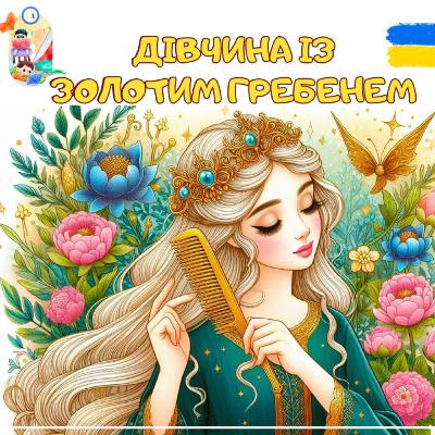 🎧АУДІОКАЗКА - Дівчина із золотим гребенем | Аудіоказки українською