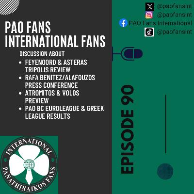 PAO Fans International Ep 90 - Europe woes FC/BC, Domestic league bounce back, Cryptic Conference PAO Fans International Ep 90 - Europe woes FC/BC, Domestic league bounce back, Cryptic Conference