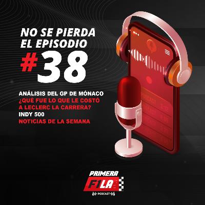 Episodio 38: Análisis GP Mónaco - ¿Qué fue lo que le costó a Leclerc la carrera? - Indy 500 - Noticias de la semana
