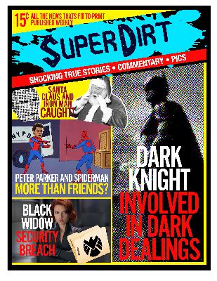 That time Santa Claus gave Iron Man tongue