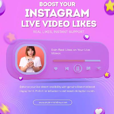 Buy Instagram Live Video Likes  - fameviso.com