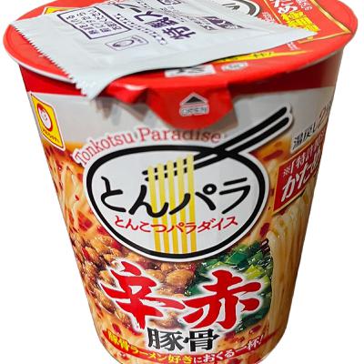第465回　マルちゃん　とんこつパラダイス　辛赤豚骨