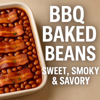 The BEST Baked Beans Ever? Bacon, BBQ, & Big Flavor! 🫘🥓
