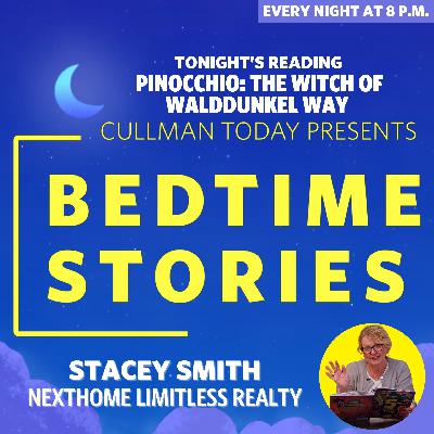 Bedtime Stories – Stacey Smith reads Pinocchio: The Witch Of Walddunkel Way Bedtime Stories – Stacey Smith reads Pinocchio: The Witch Of Walddunkel Way