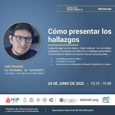 Cómo presentar los hallazgos