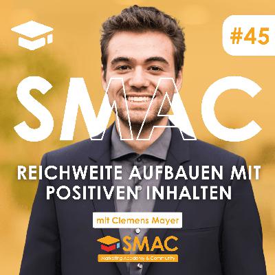 Reichweite aufbauen mit positiven Inhalten | Clemens Mayer Reichweite aufbauen mit positiven Inhalten | Clemens Mayer